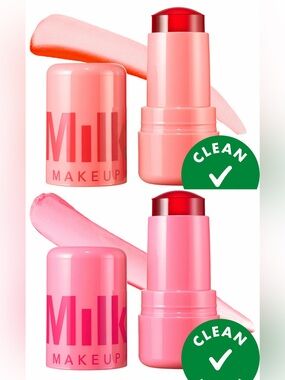 Milk Makeup Pink & Coral Tinted Lip + Cheek Sticks Chill and Spritz